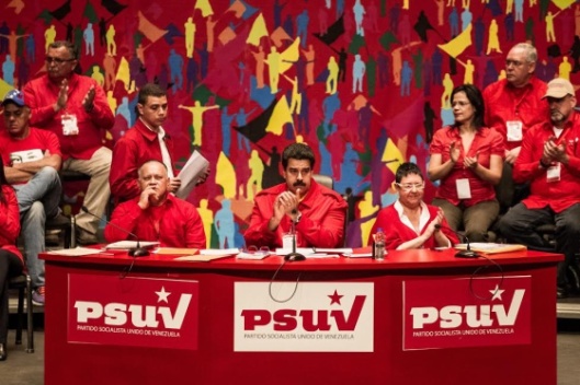 Maduro en el congreo del PSUV